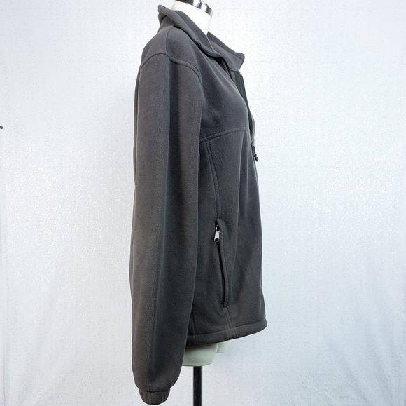 Columbia Gray Zipper Jacket sz Small - Picture 2 of 8